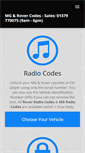 Mobile Screenshot of mgrovercodes.com